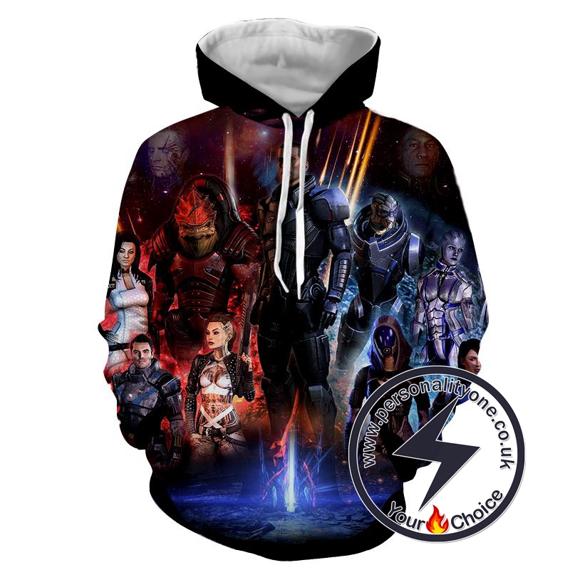 Mass Effect - Mass Effect Sweat Shirt - Mass Effect Hoodies